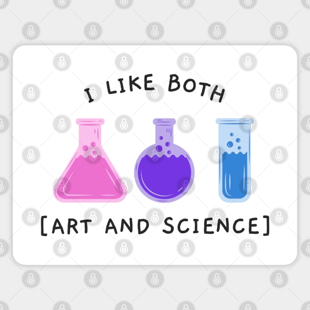 Art and Science Magnet by monoblocpotato